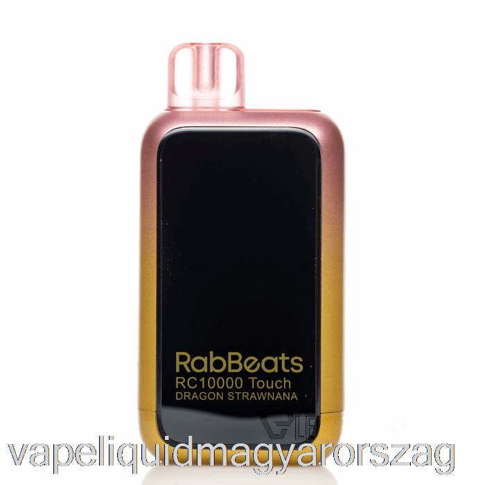 Rabbeats Rc10000 Touch Eldobható Dragon Strawnana Vape Folyadék